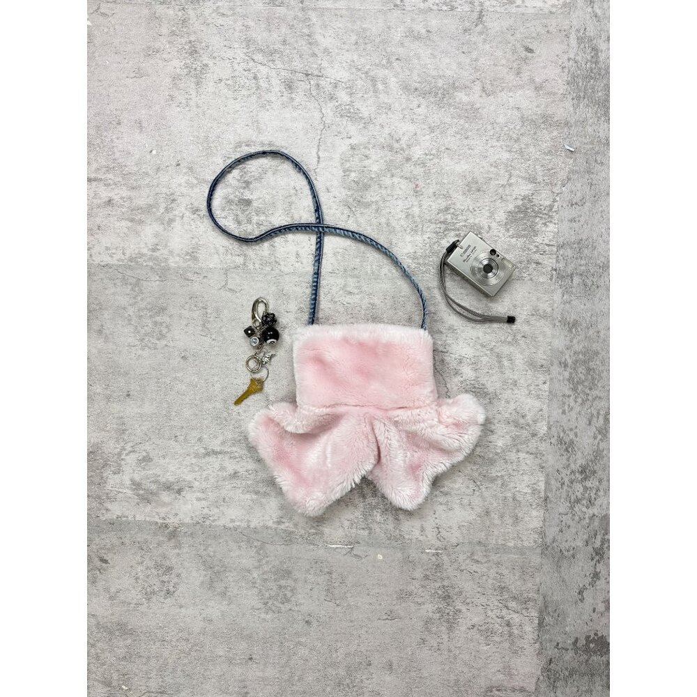 Fluffy Pink Rework Mini Tote Bag
